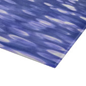 Abstrakte Nummer 3: Blauschimmer Schneidebrett (Ecke)