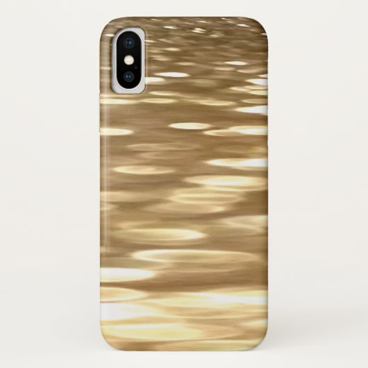 Abstrakte Nummer 3: Goldschimmer Case-Mate iPhone Hülle (Rückseite)