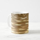 Abstrakte Nummer 3: Goldschimmer Kaffeetasse (Vorderseite Links)