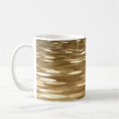 Abstrakte Nummer 3: Goldschimmer Kaffeetasse (Links)