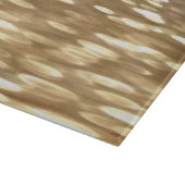 Abstrakte Nummer 3: Goldschimmer Schneidebrett (Ecke)