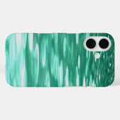 Abstrakte Nummer 3: Green Shimmer Case-Mate iPhone Hülle (Rückseite (Horizontal))