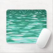 Abstrakte Nummer 3: Green Shimmer Mousepad (Mit Mouse)