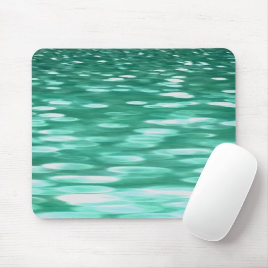 Abstrakte Nummer 3: Green Shimmer Mousepad (Mit Mouse)