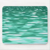 Abstrakte Nummer 3: Green Shimmer Mousepad (Vorne)