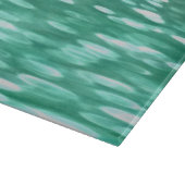 Abstrakte Nummer 3: Green Shimmer Schneidebrett (Ecke)