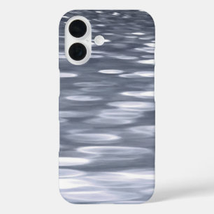 Abstrakte Nummer 3: Gunmetal-Schimmer iPhone 16 Hülle