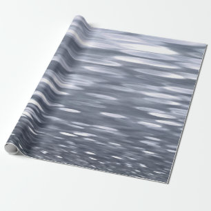 Abstrakte Nummer 3: Gunmetal-Schimmer Geschenkpapier