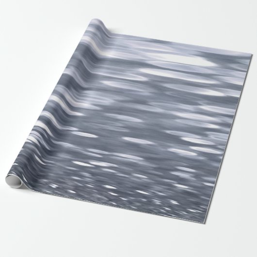 Abstrakte Nummer 3: Gunmetal-Schimmer Geschenkpapier (Ungerollt)