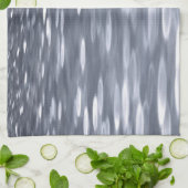 Abstrakte Nummer 3: Gunmetal-Schimmer Handtuch (Gefaltet)
