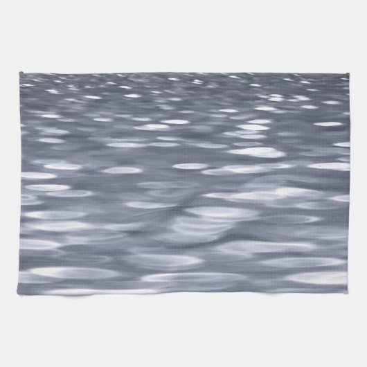Abstrakte Nummer 3: Gunmetal-Schimmer Handtuch (Horizontal)