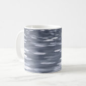 Abstrakte Nummer 3: Gunmetal-Schimmer Kaffeetasse (Vorderseite Links)