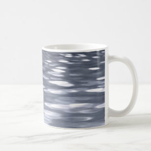 Abstrakte Nummer 3: Gunmetal-Schimmer Kaffeetasse