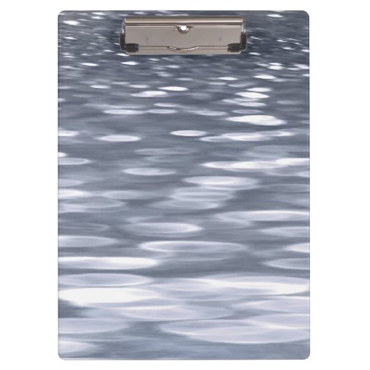 Abstrakte Nummer 3: Gunmetal-Schimmer Klemmbrett (Vorderseite)