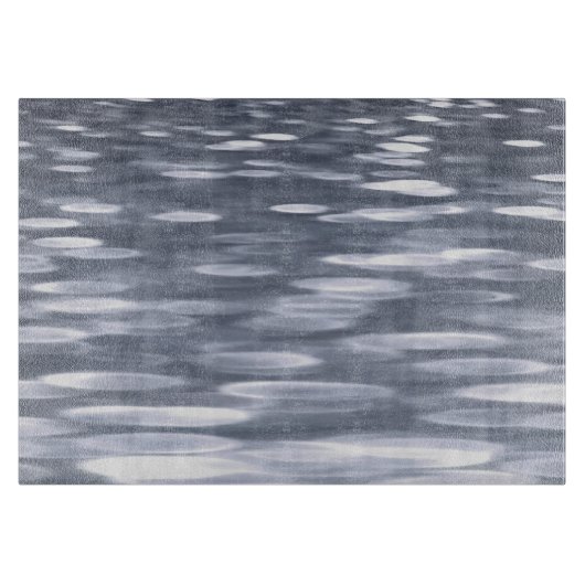 Abstrakte Nummer 3: Gunmetal-Schimmer Schneidebrett (Vorderseite)