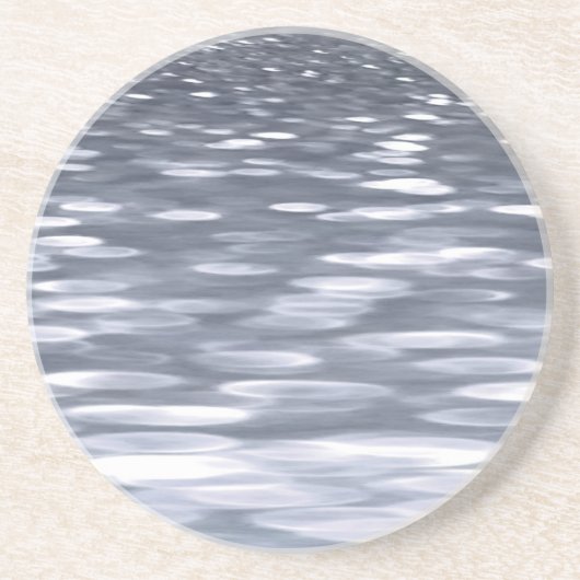 Abstrakte Nummer 3: Gunmetal-Schimmer Untersetzer (Vorne)