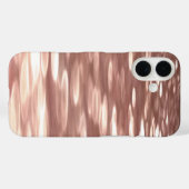 Abstrakte Nummer 3: Kupfer-Rose-Goldschimmer Case-Mate iPhone Hülle (Rückseite (Horizontal))