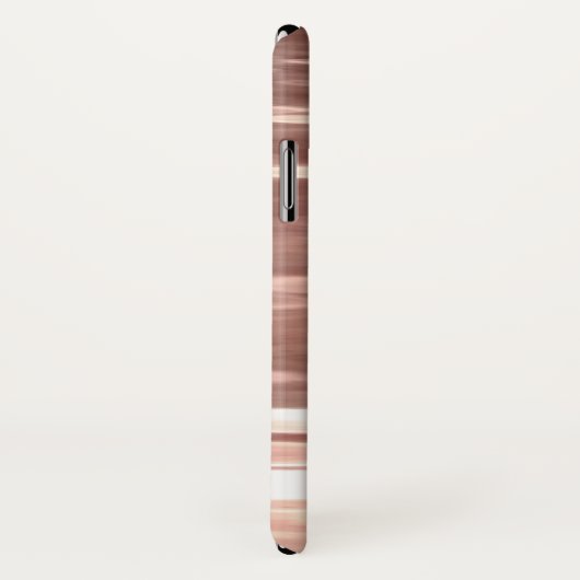 Abstrakte Nummer 3: Kupfer-Rose-Goldschimmer Case-Mate iPhone Hülle (Hinten/Rechts)
