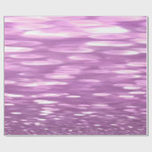 Abstrakte Nummer 3: Lilac Shimmer Geschenkpapier (Flach)
