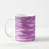 Abstrakte Nummer 3: Lilac Shimmer Kaffeetasse (Links)