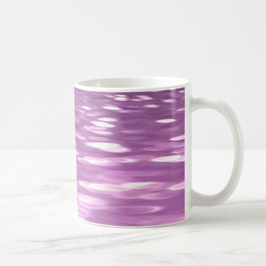 Abstrakte Nummer 3: Lilac Shimmer Kaffeetasse (Rechts)