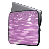 Abstrakte Nummer 3: Lilac Shimmer Laptopschutzhülle (Vorderseite Links)