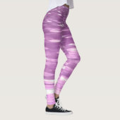 Abstrakte Nummer 3: Lilac Shimmer Leggings (Rechts)