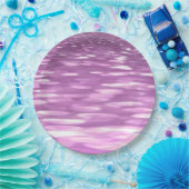 Abstrakte Nummer 3: Lilac Shimmer Pappteller (Party)