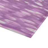 Abstrakte Nummer 3: Lilac Shimmer Schneidebrett (Ecke)
