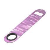 Abstrakte Nummer 3: Lilac Shimmer Speed Flaschenöffner (Vorderseite Schrägansicht)