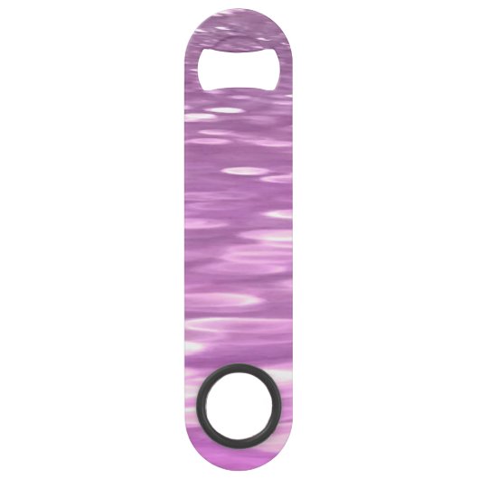 Abstrakte Nummer 3: Lilac Shimmer Speed Flaschenöffner (Vorderseite)