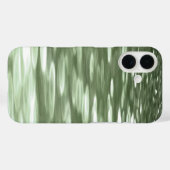 Abstrakte Nummer 3: Olive green unschärfe Case Mat (Rückseite (Horizontal))