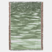 Abstrakte Nummer 3: Olive green verschwur Decke (Vorderseite Vertikal)