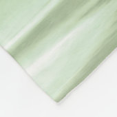 Abstrakte Nummer 3: Olive green verschwur Fleecedecke (Ecke)