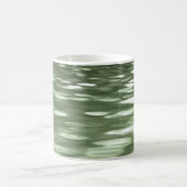 Abstrakte Nummer 3: Olive green verschwur Kaffeetasse (Mittel)
