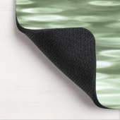 Abstrakte Nummer 3: Olive green verschwur Mousepad (Ecke)