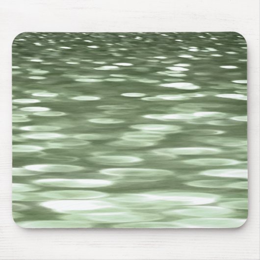 Abstrakte Nummer 3: Olive green verschwur Mousepad (Vorne)