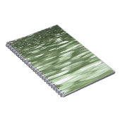 Abstrakte Nummer 3: Olive green verschwur Notizblock (Rechte Seite)