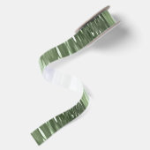 Abstrakte Nummer 3: Olive green verschwur Satinband (Rückseite)