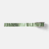 Abstrakte Nummer 3: Olive green verschwur Satinband (Vorderseite)