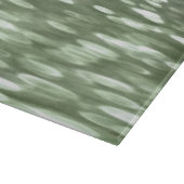 Abstrakte Nummer 3: Olive green verschwur Schneidebrett (Ecke)