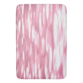 Abstrakte Nummer 3: Pink Shimmer Badematte (Vorderseite Vertikal)