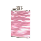 Abstrakte Nummer 3: Pink Shimmer Flachmann (Links)