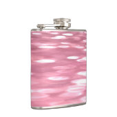 Abstrakte Nummer 3: Pink Shimmer Flachmann (Rechts)