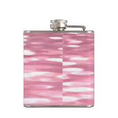 Abstrakte Nummer 3: Pink Shimmer Flachmann (Rückseite)