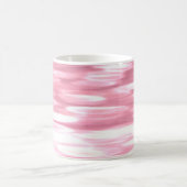 Abstrakte Nummer 3: Pink Shimmer Kaffeetasse (Mittel)