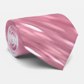 Abstrakte Nummer 3: Pink Shimmer Krawatte (Gerollt)