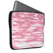 Abstrakte Nummer 3: Pink Shimmer Laptopschutzhülle (Vorne Rechts)