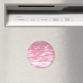 Abstrakte Nummer 3: Pink Shimmer Magnet (In Situ (Geschirrspüler))
