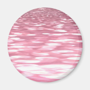 Abstrakte Nummer 3: Pink Shimmer Magnet